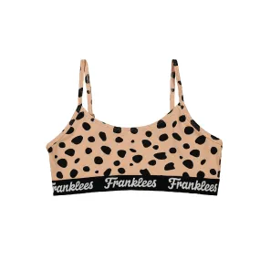 Open Back Crop Top | Soft Cotton | Dalmatian