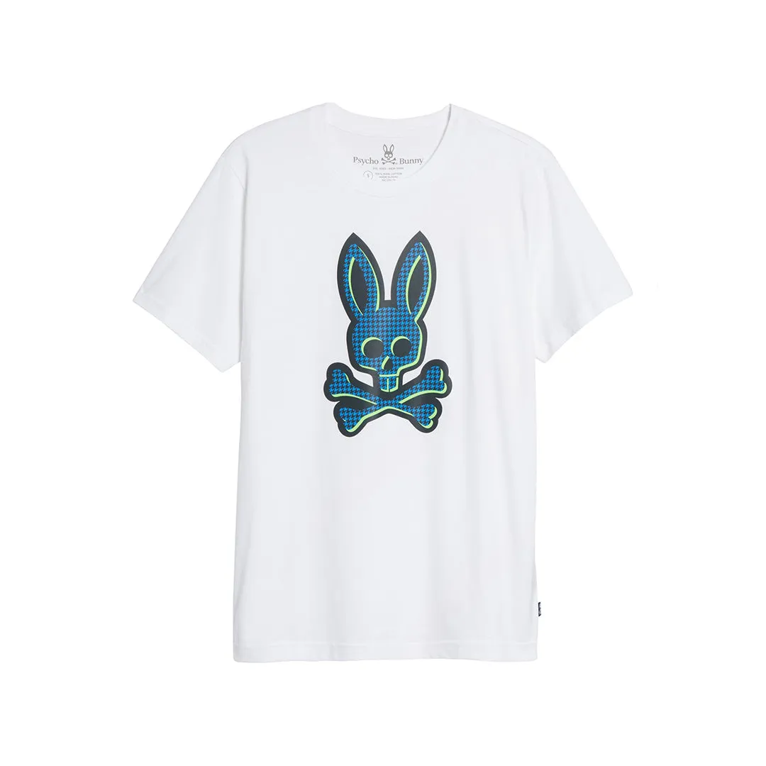 Psycho Bunny Drake Graphic Tee in White