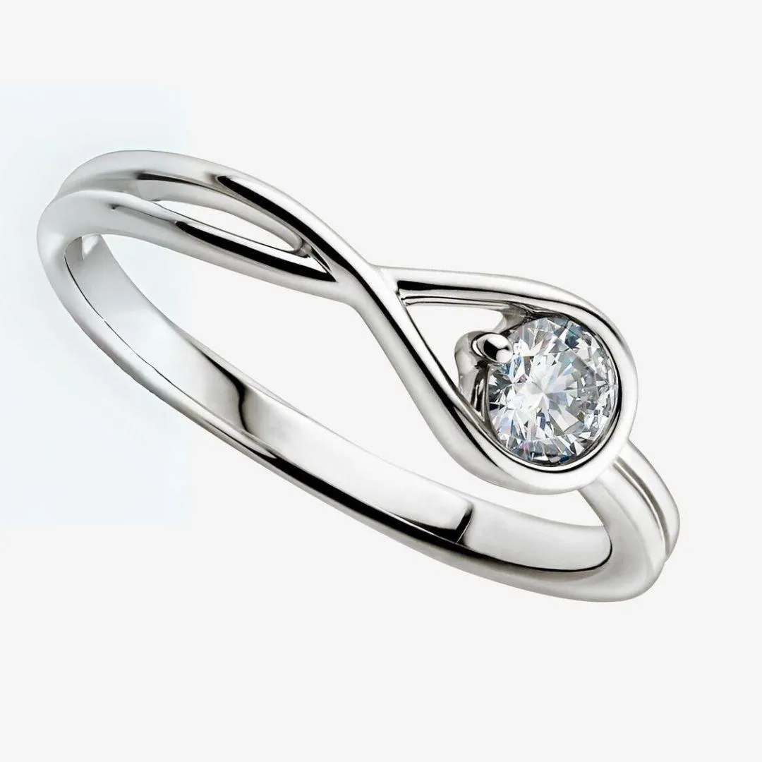 RSR-171 Original Moissanite Diamond Ring