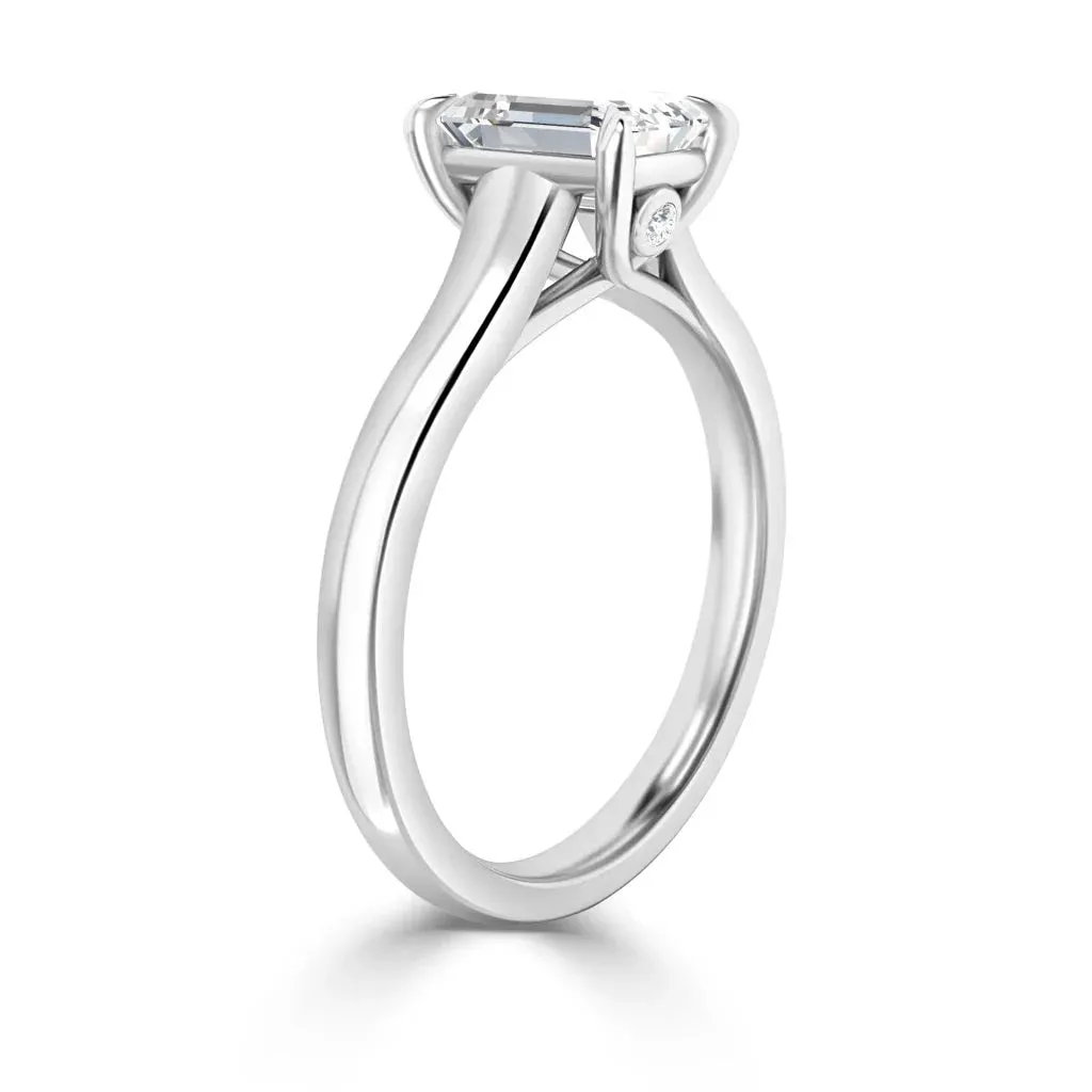 Sara - 18ct White Gold - Emerald