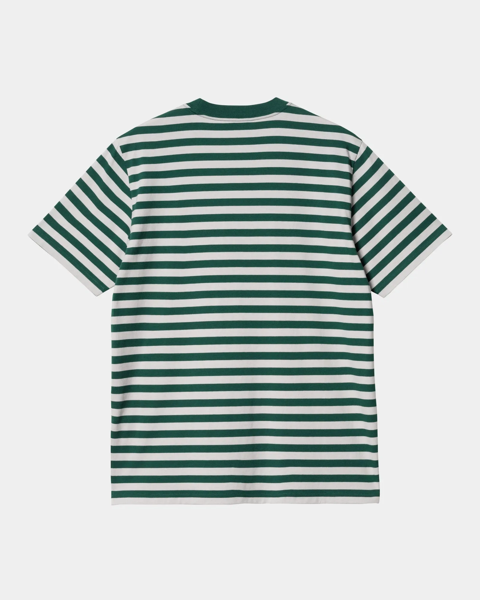 Scotty Stripe Athletic T- Shirt | Chervil / Sonic Silver