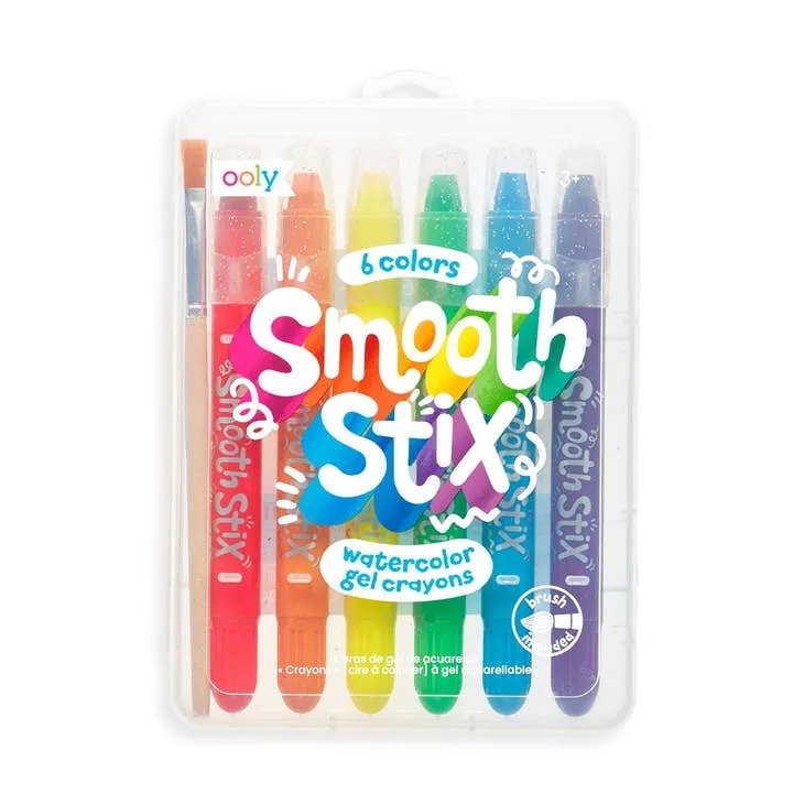 Smooth Stix Watercolor Gel Crayons - 7 Piece Set