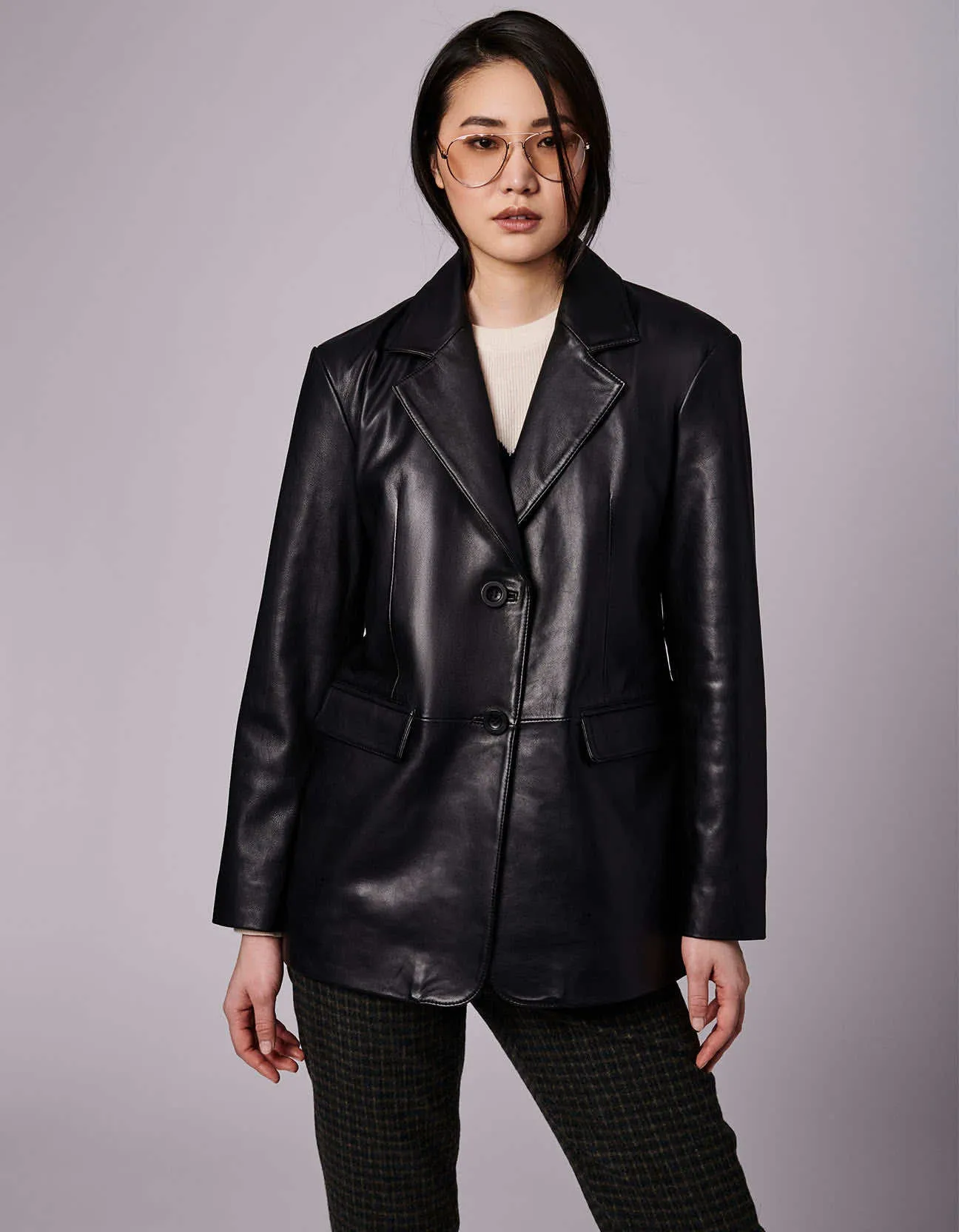 Studio Genuine Leather Jacket