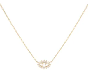 Sullivan Rose Cut Diamond Necklace