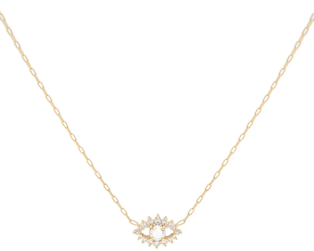 Sullivan Rose Cut Diamond Necklace