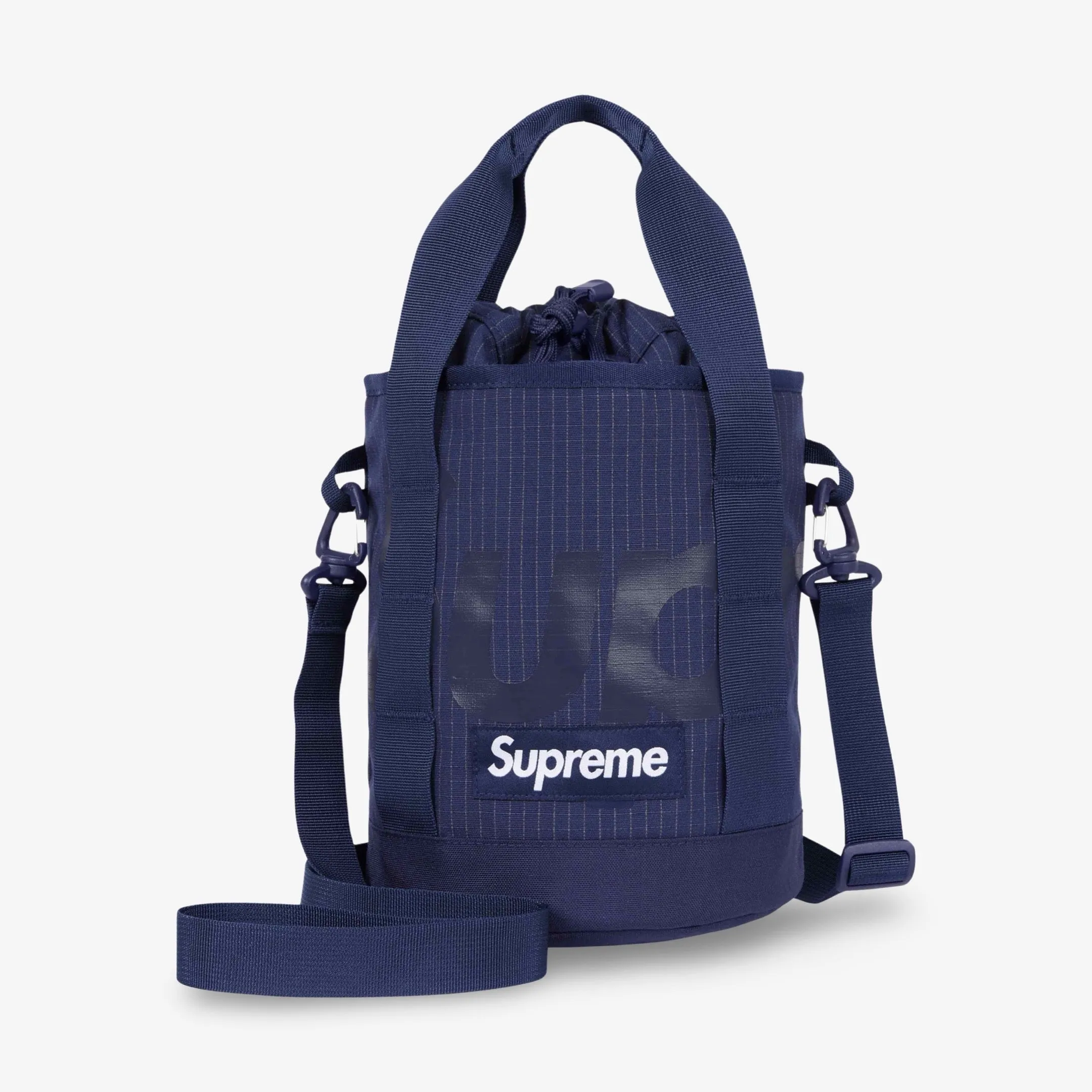 Supreme 500D Cordura Cinch Bag Navy SS24