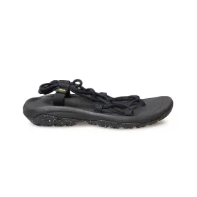 Teva Hurricane XLT Infinity Black Purple Silver Sandals - Women's