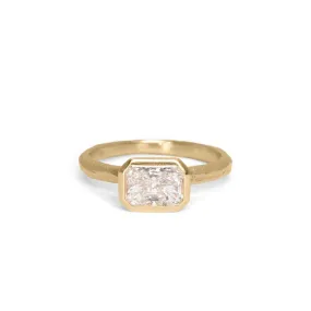 The Atlantic 0.91 Radiant Cut Diamond Engagement Ring