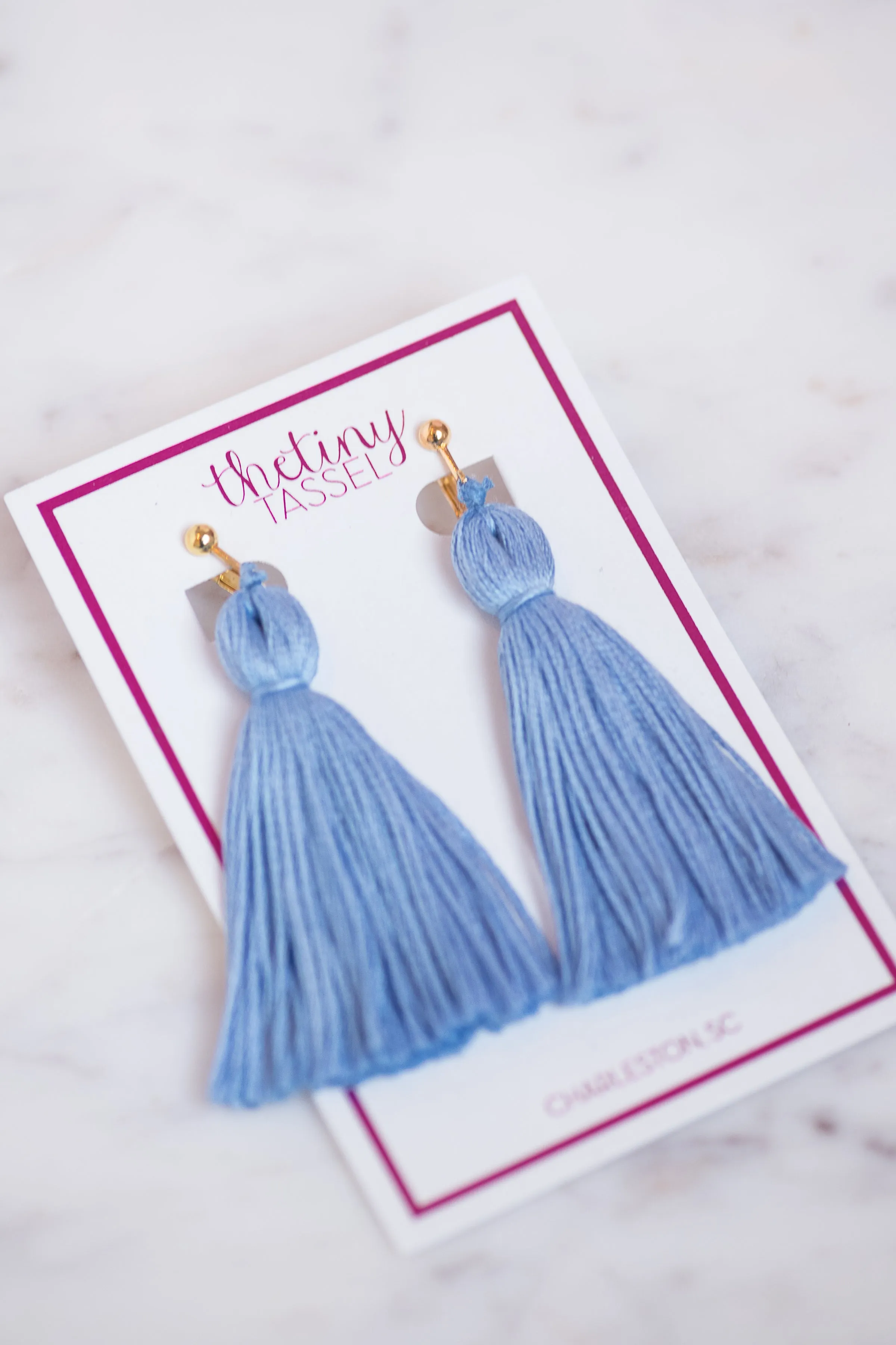 The Radcliffe Clip-on Tassel Earring