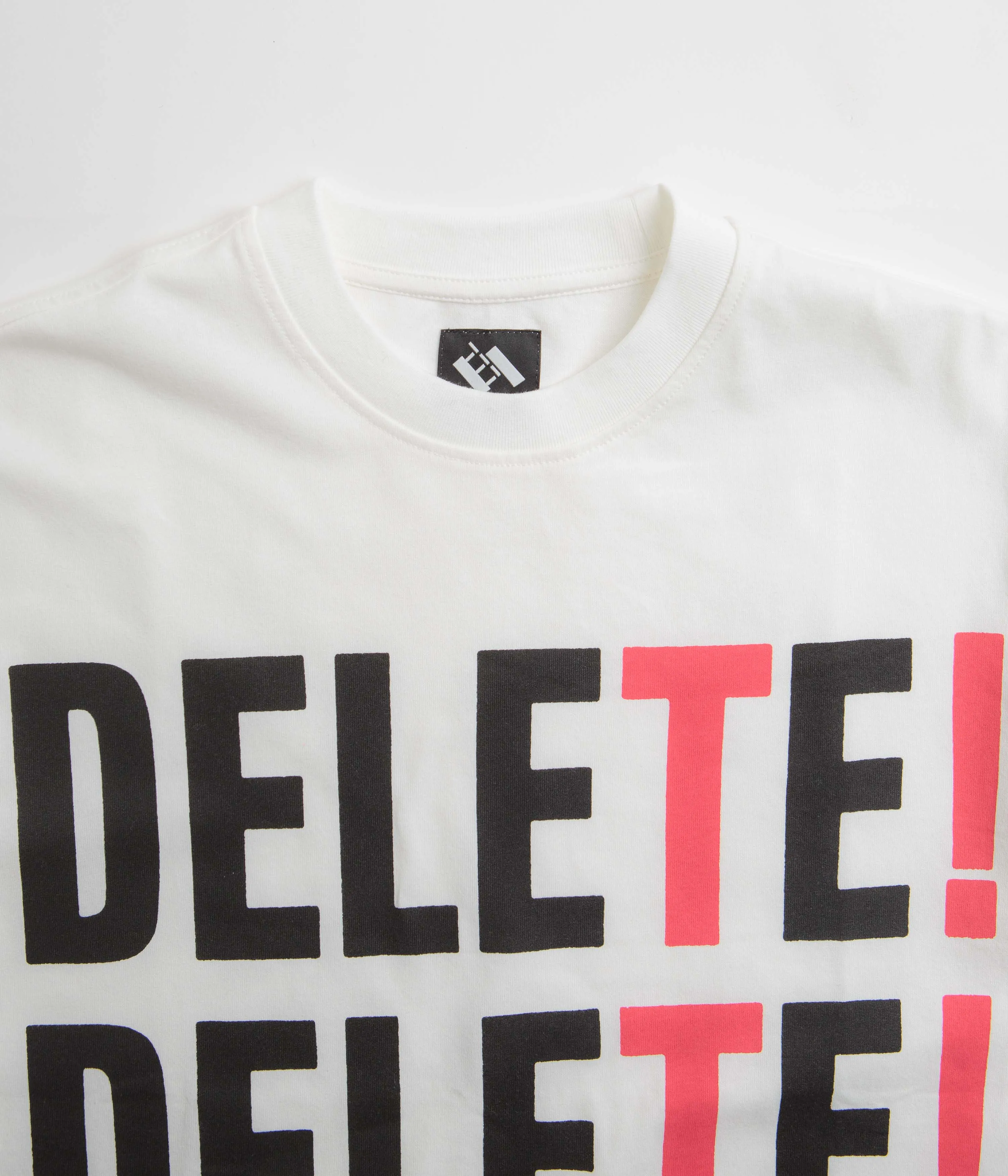 The Trilogy Tapes Delete T-Shirt - White