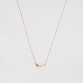 Thorn Tiny Single Diamond Necklace