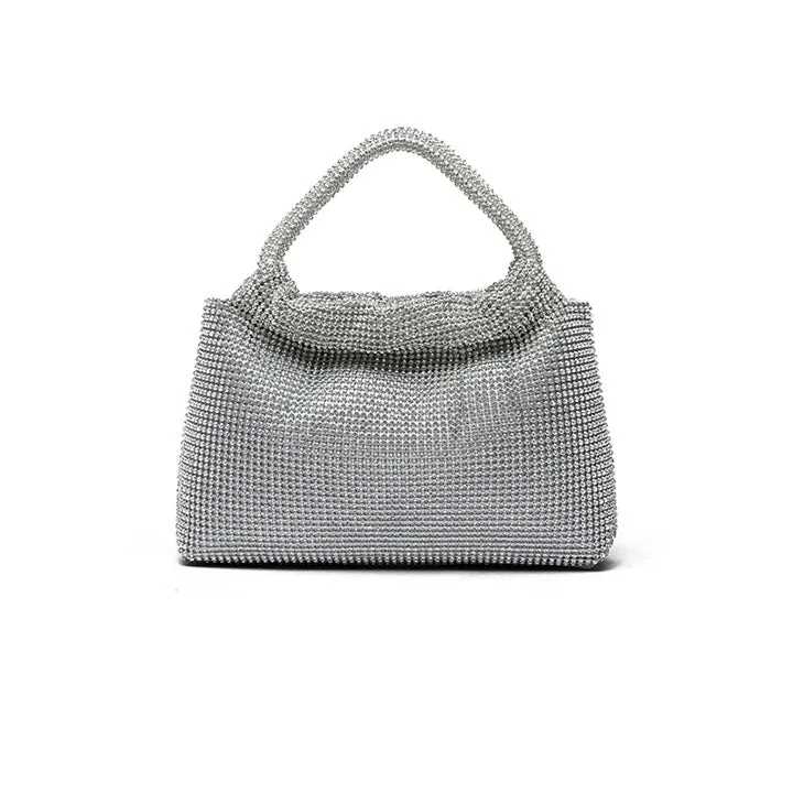 Top-handle Bag in Crystal Mesh AD 109