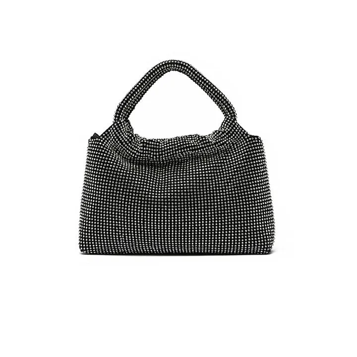 Top-handle Bag in Crystal Mesh AD 109