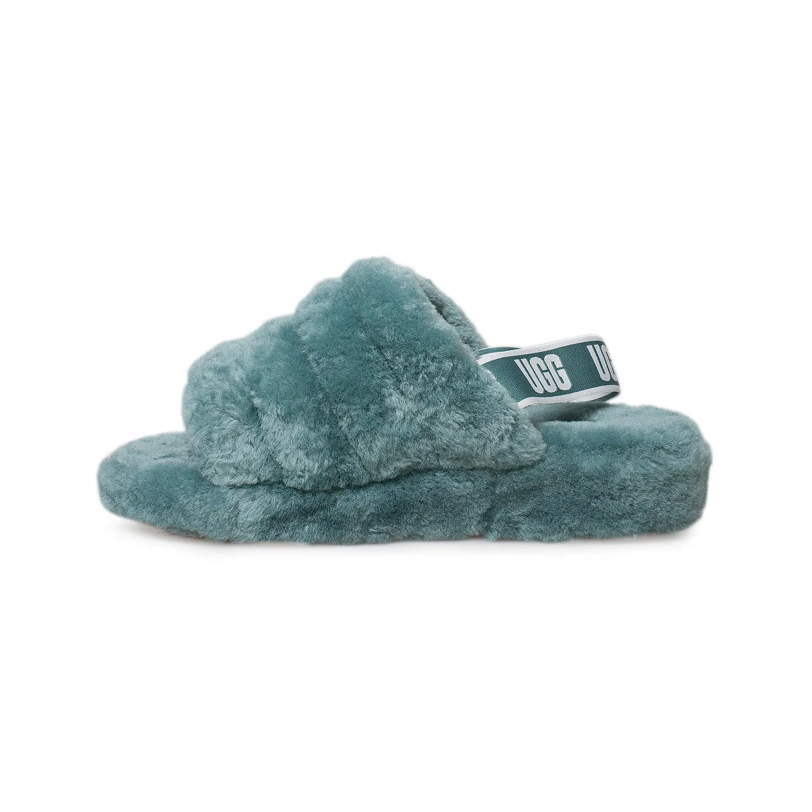 UGG Fluff Yeah Slide Atlantic Slippers - Women's