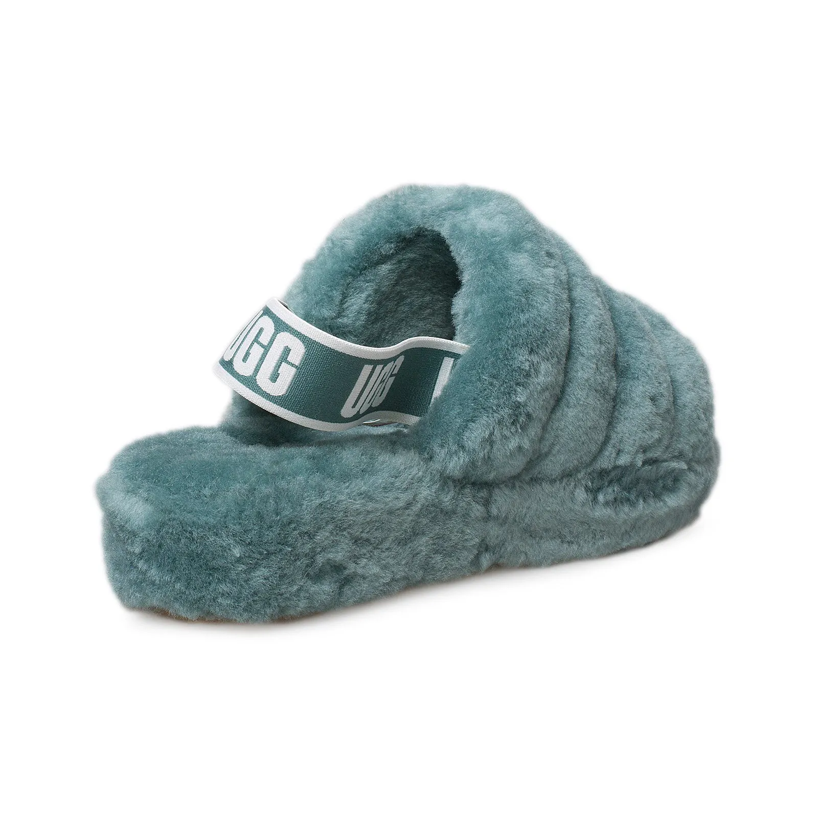 UGG Fluff Yeah Slide Atlantic Slippers - Women's