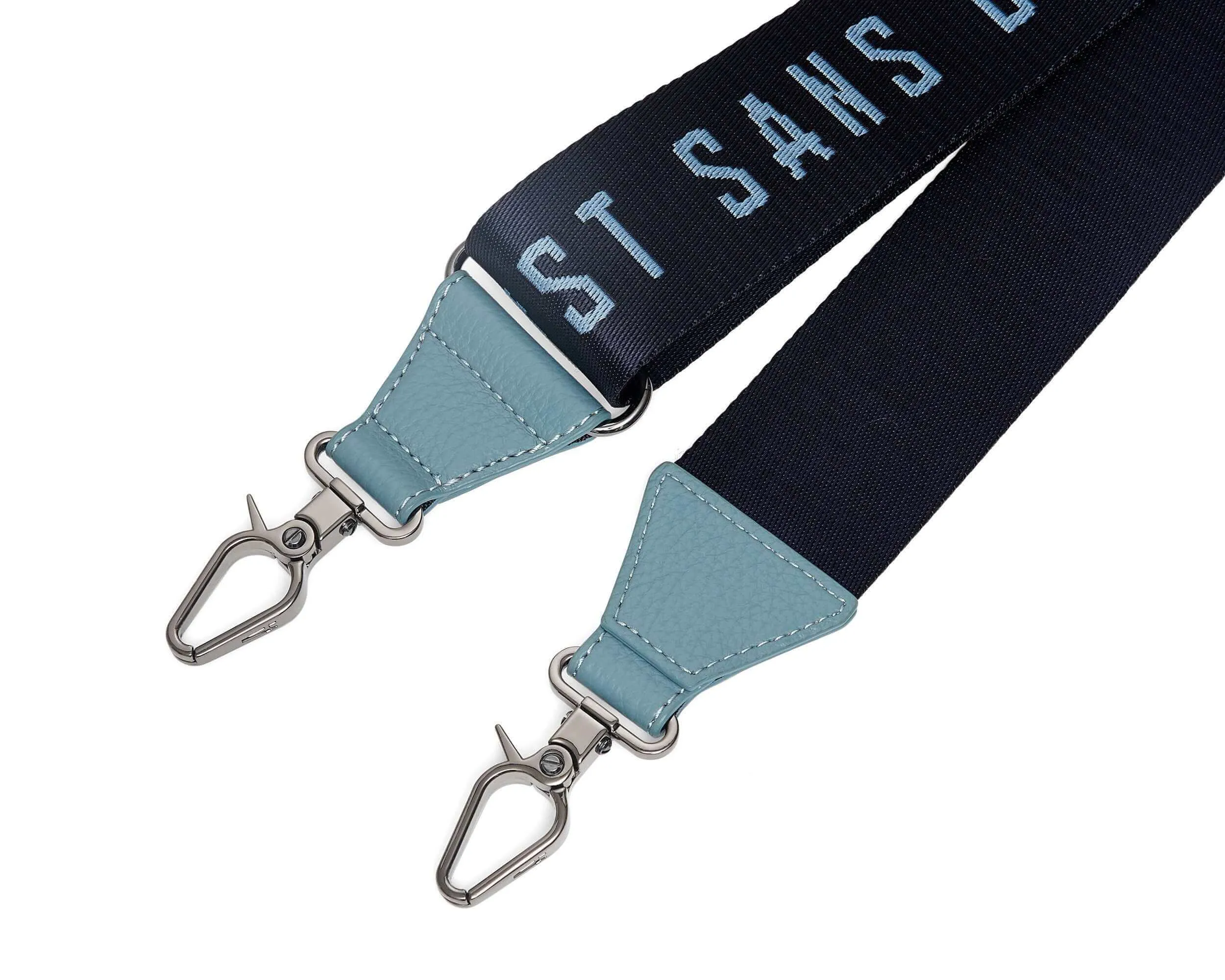 Underground Bag Strap | Dusty Blue & Midnight - Gunmetal