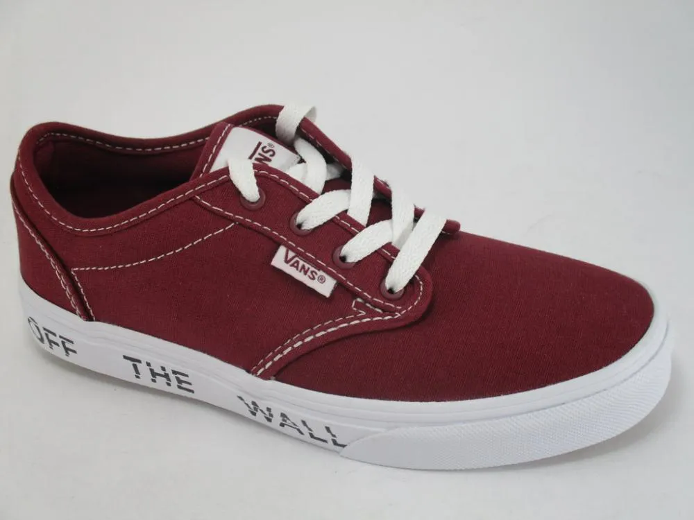 Vans Atwood VN0003Z9Q1R burgundy boys' sneakers