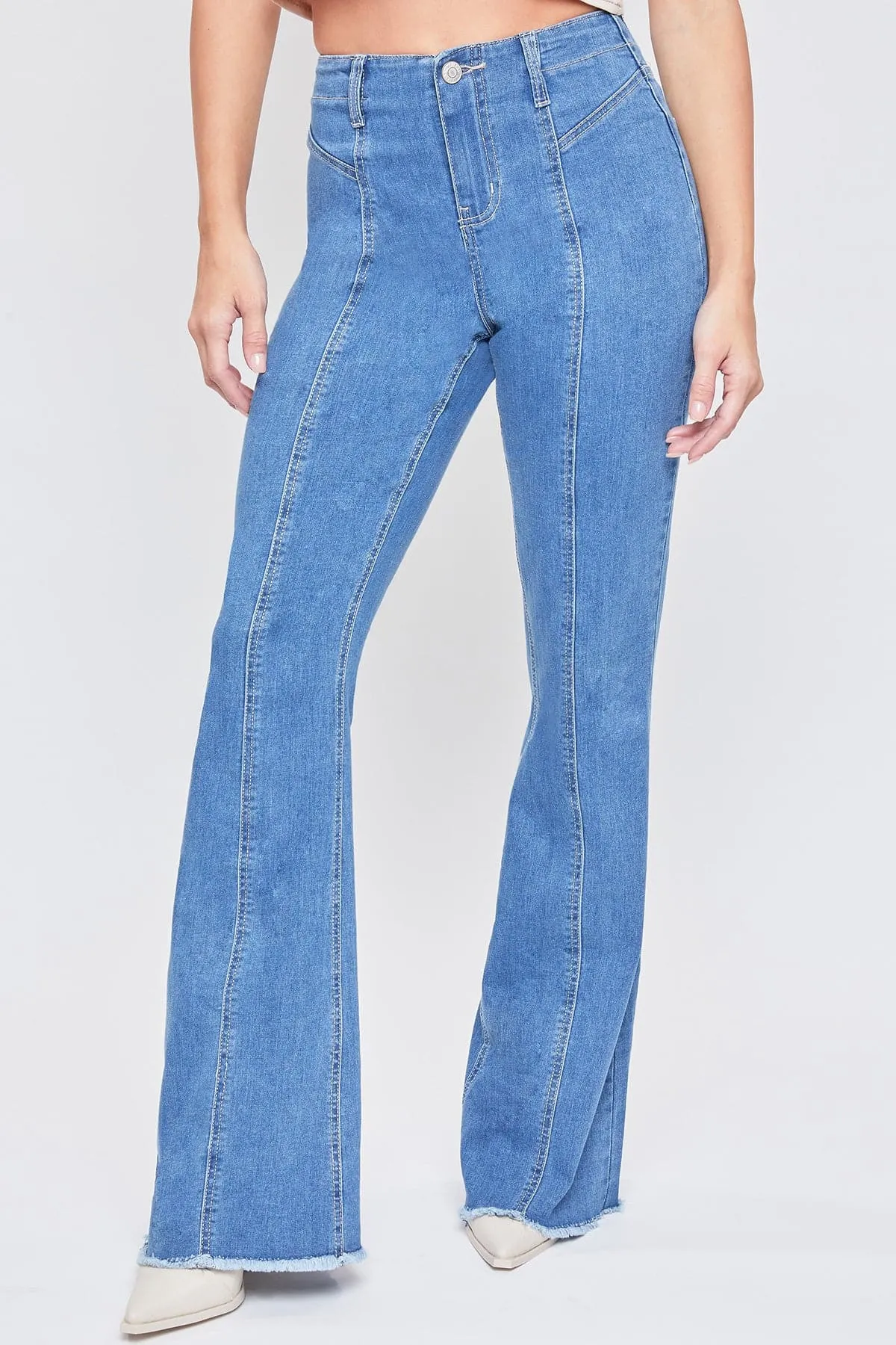 Women's Front Seam Flare Jeans